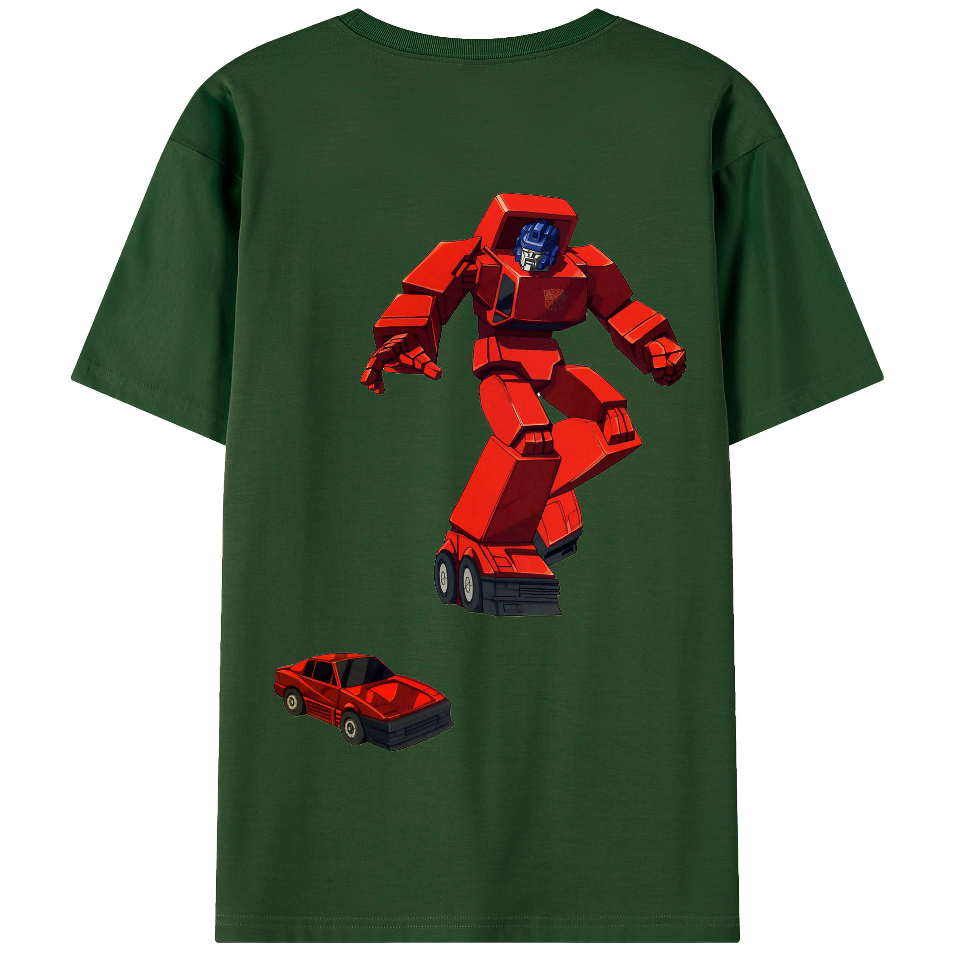 （画像用）  綿100％半袖Tシャツ（背面プリント）
